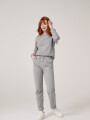 Pantalon Mixti Gris Melange Medio