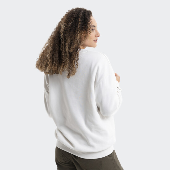 Buzo Reef Round Neck Blanco