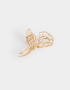 Broche Con flores Broche Metálico Flor - Dorado