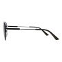 Lentes De Sol Ultralight Aviador De Acero Inoxidable Negro/Negro