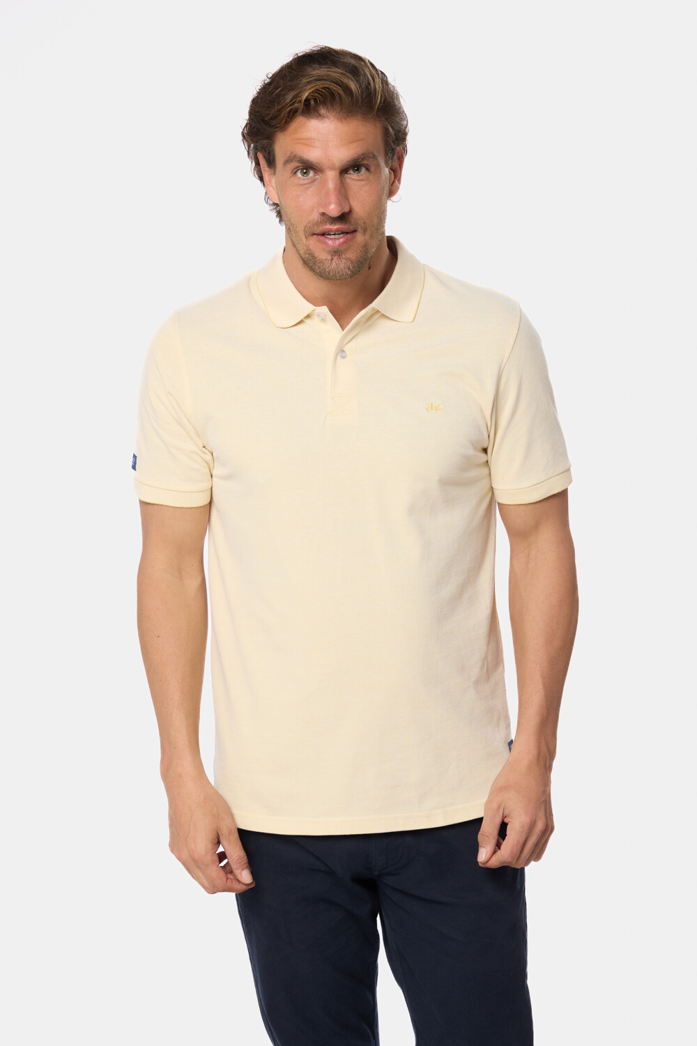 REMERA POLO LISA Amarillo