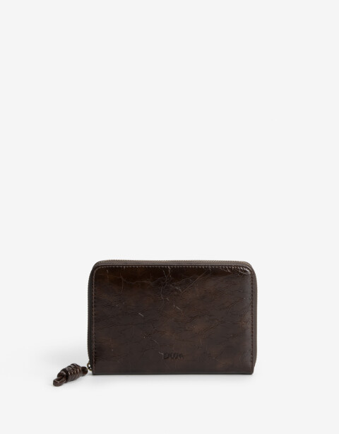 Ficheros Billetera - Marron Chocolate