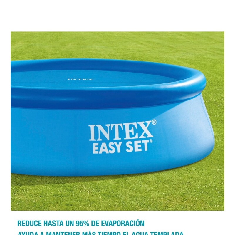 INTEX COBERTOR LONA SOLAR PARA PISCINA DIÁMETRO 2.44 METROS Intex Cobertor Lona Solar Para Piscina Diámetro 2.44 Metros