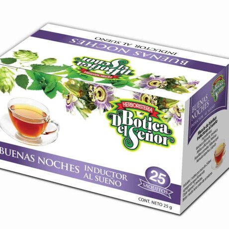 Té Buenas Noches Botica del Señor 25 Saquitos Té Buenas Noches Botica del Señor 25 Saquitos