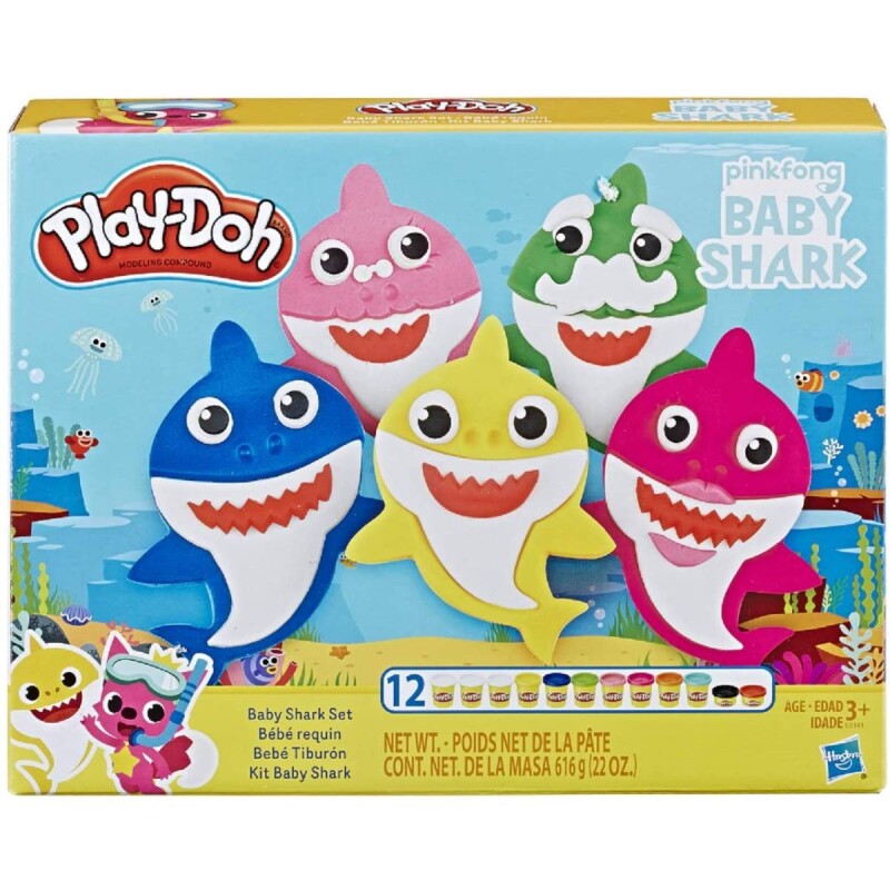 Kit Baby Shark Play-Doh Kit Baby Shark Play-Doh