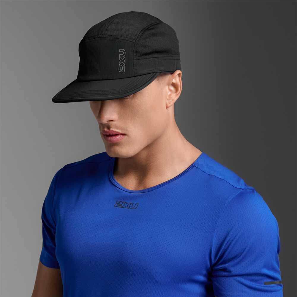 Gorra Running Light Speed Cap Unisex Black/silver Reflective