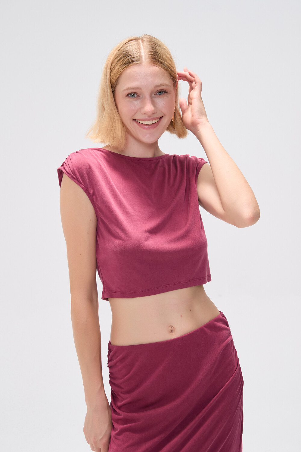 Tops Calun Bordeaux Claro