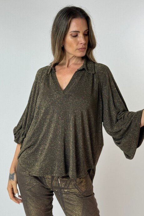 BLUSA NELLA Camel
