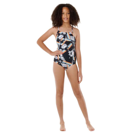 Bikini Rip Curl Hoffman One Piece Niña Negro