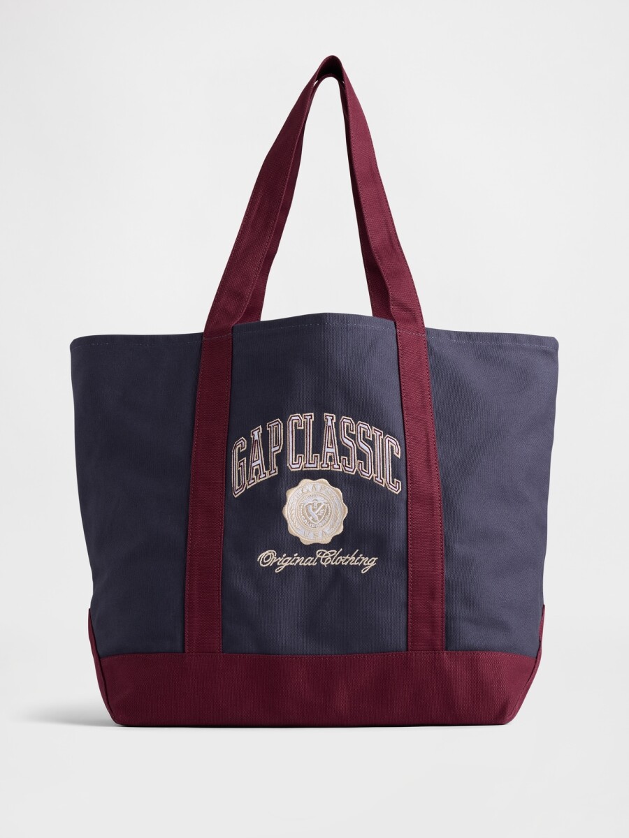 U VARSITY TOTE BAGS - NEW NAVY 