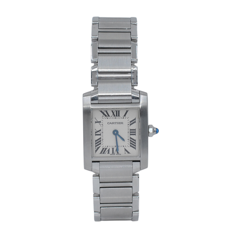 Cartier Tank Francaise modelo 2384 quartz de acero Cartier Tank Francaise modelo 2384 quartz de acero