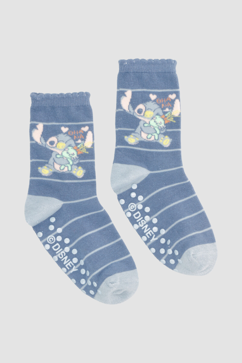 Media infantil individual 1/2 caña disney con antideslizante - Diseño 2 