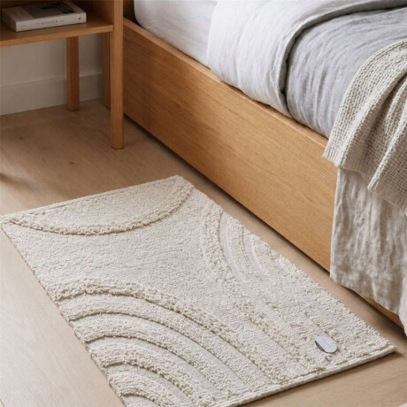 Alfombra Fleece C/Flecos 50X80Cm Circulos Alfombra Fleece C/Flecos 50X80Cm Circulos