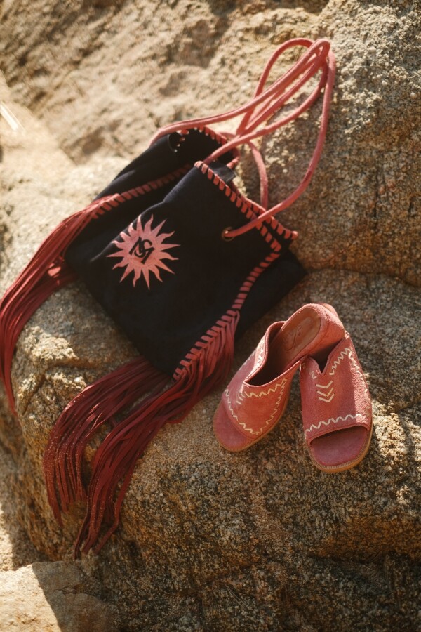 Goddess Handbag Azul / Rosa