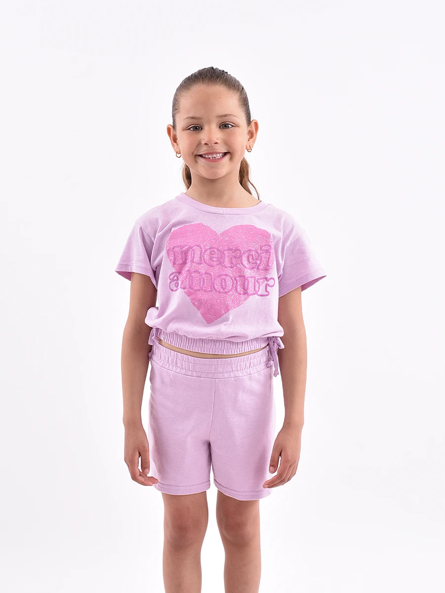 CONJUNTO LIA SHORT + REMERA - ESTAMPADO 1 