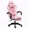 Silla gamer giratoria ROSA CLARO