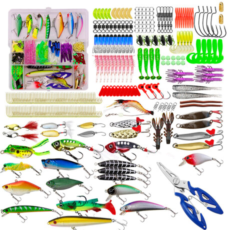 Kit Valija Organizador Señuelos Para Pesca 300 Piezas Kit Valija Organizador Señuelos Para Pesca 300 Piezas