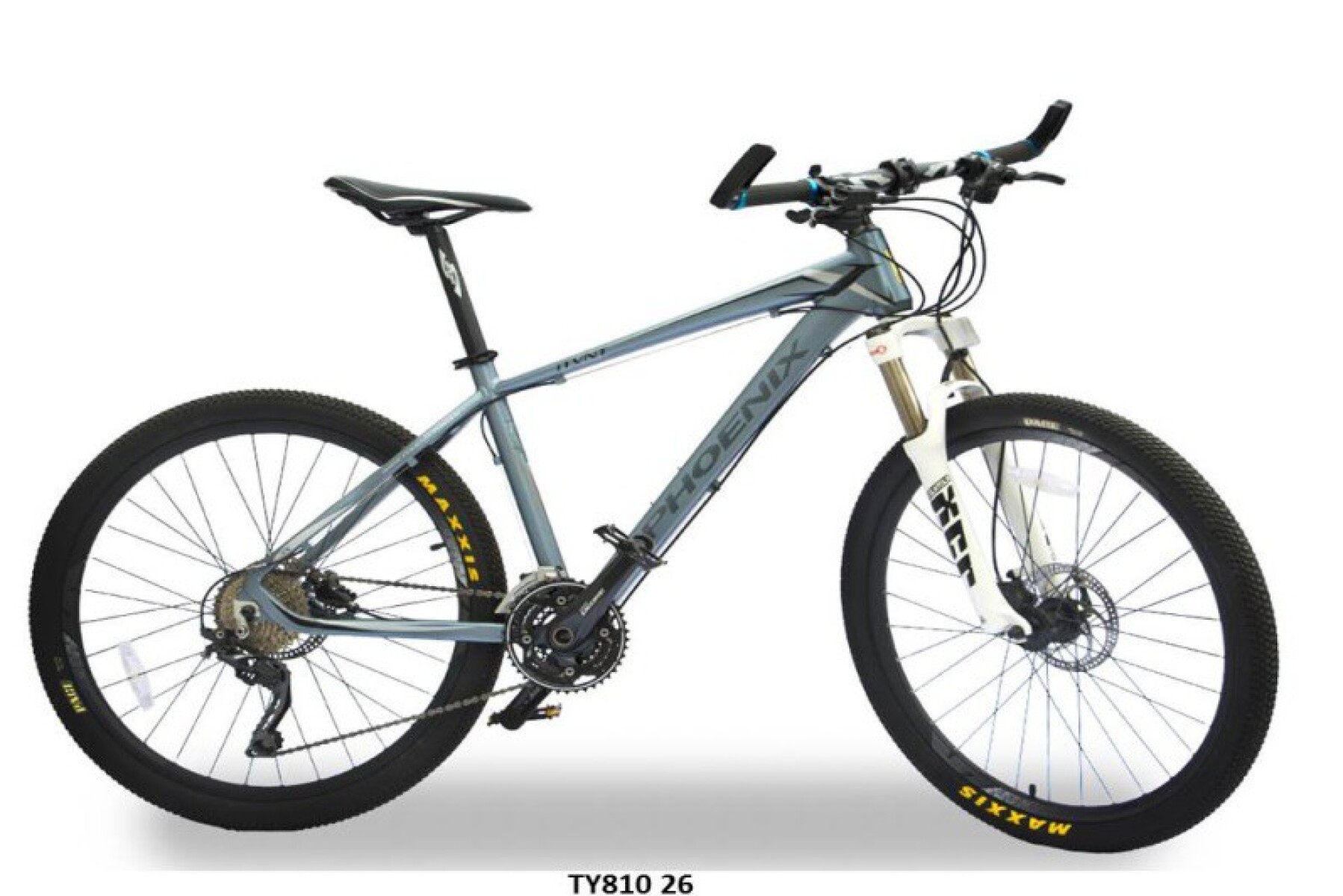 Bicicleta Phoenix TY810 Rod. 26" Talle M Gris 