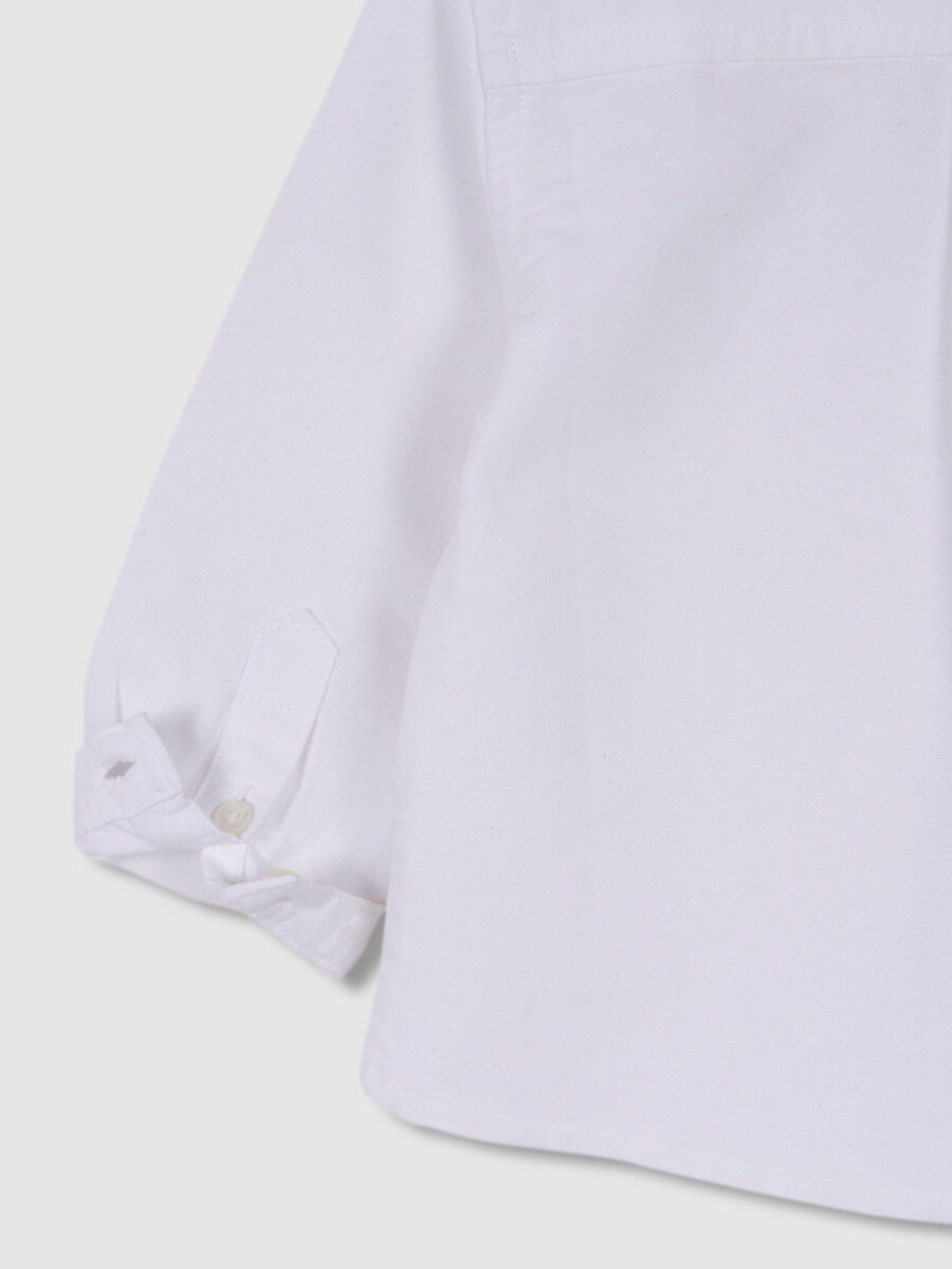 Camisa Oxford Blanco