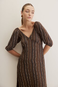 VESTIDO MAVA Chocolate