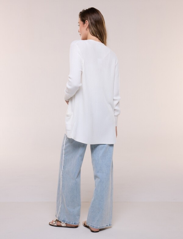 Cardigan Abierto CRUDO