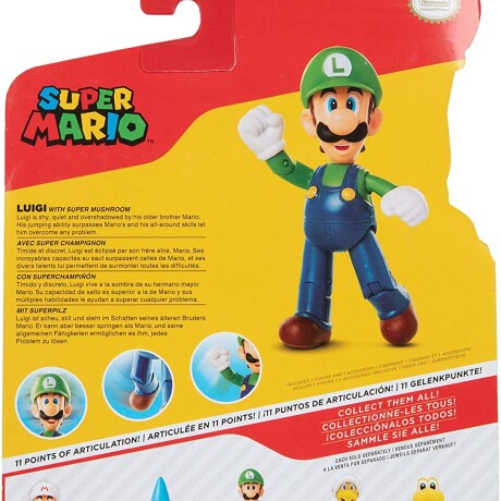 Figura Nintendo Super Mario Luigi 001