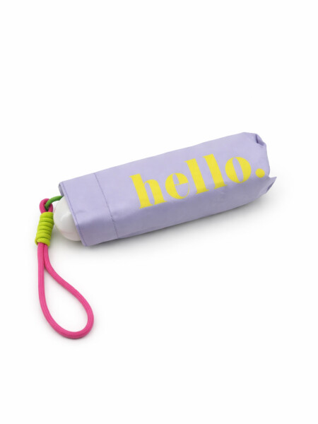 PARAGUAS HELLO LILA