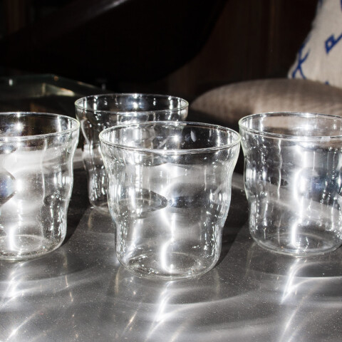 Vaso de vidrio minimal 370ml Vaso de vidrio minimal 370ml