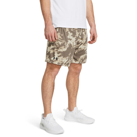 UA Tech Printed Short-BRN BRN-200