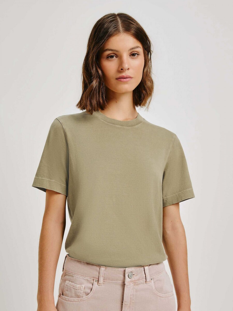 CAMISETA MANGA CORTA - VERDE 