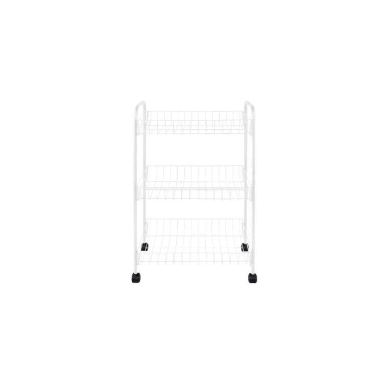 ESTANTE ORGANIZADOR FRUTERO MOR 3 PISOS 41X23X63CM Blanco