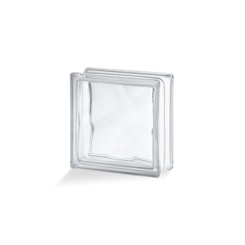 Ladrillo de Vidrio Nublado Holztek 19x19cm Ladrillo de Vidrio Nublado Holztek 19x19cm