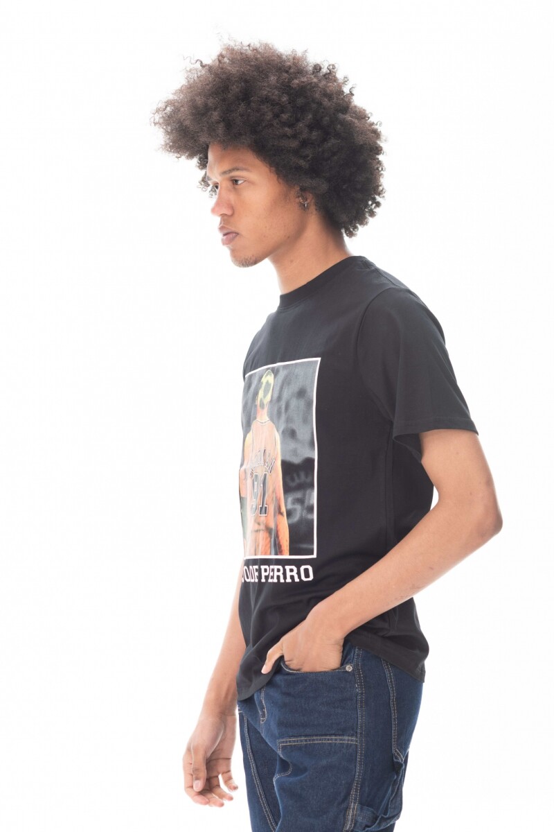 Remera Rodman2 Negro