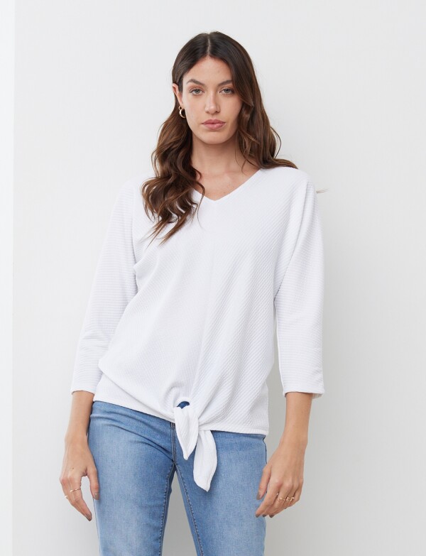 Blusa Ribs Nudo CRUDO