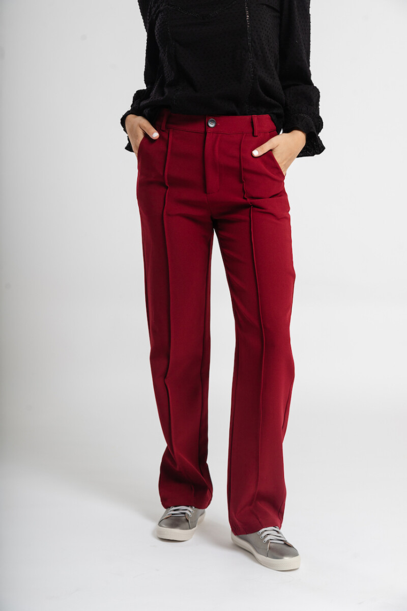 PANTALON THAIRÉ VINO