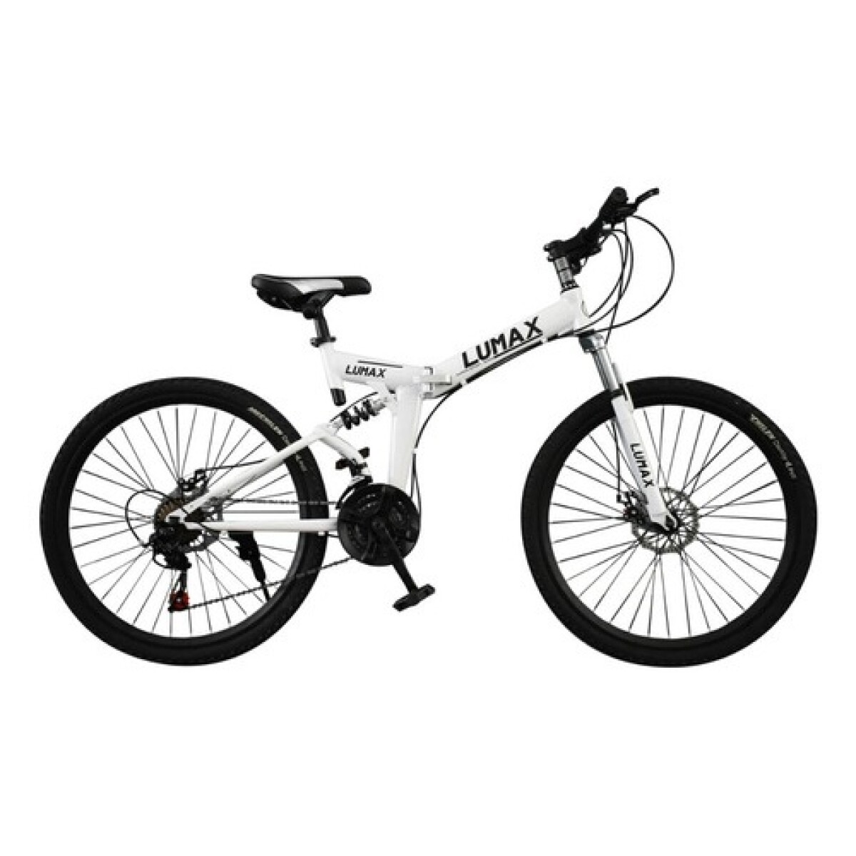 Bicicleta de montaña plegable rodado 26 Lumax - Blanco 