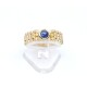 Anillo Panther fino con zafiro central Anillo Panther fino con zafiro central