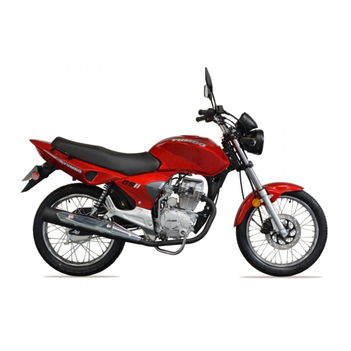 Moto Yumbo Calle Gs125 Ii Led R/rayo - Rojo 