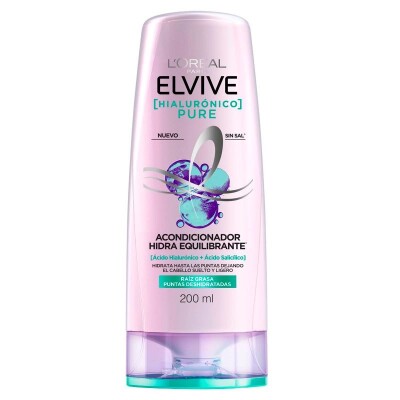 Acondicionador Elvive Hialurónico Pure 200 Ml. Acondicionador Elvive Hialurónico Pure 200 Ml.