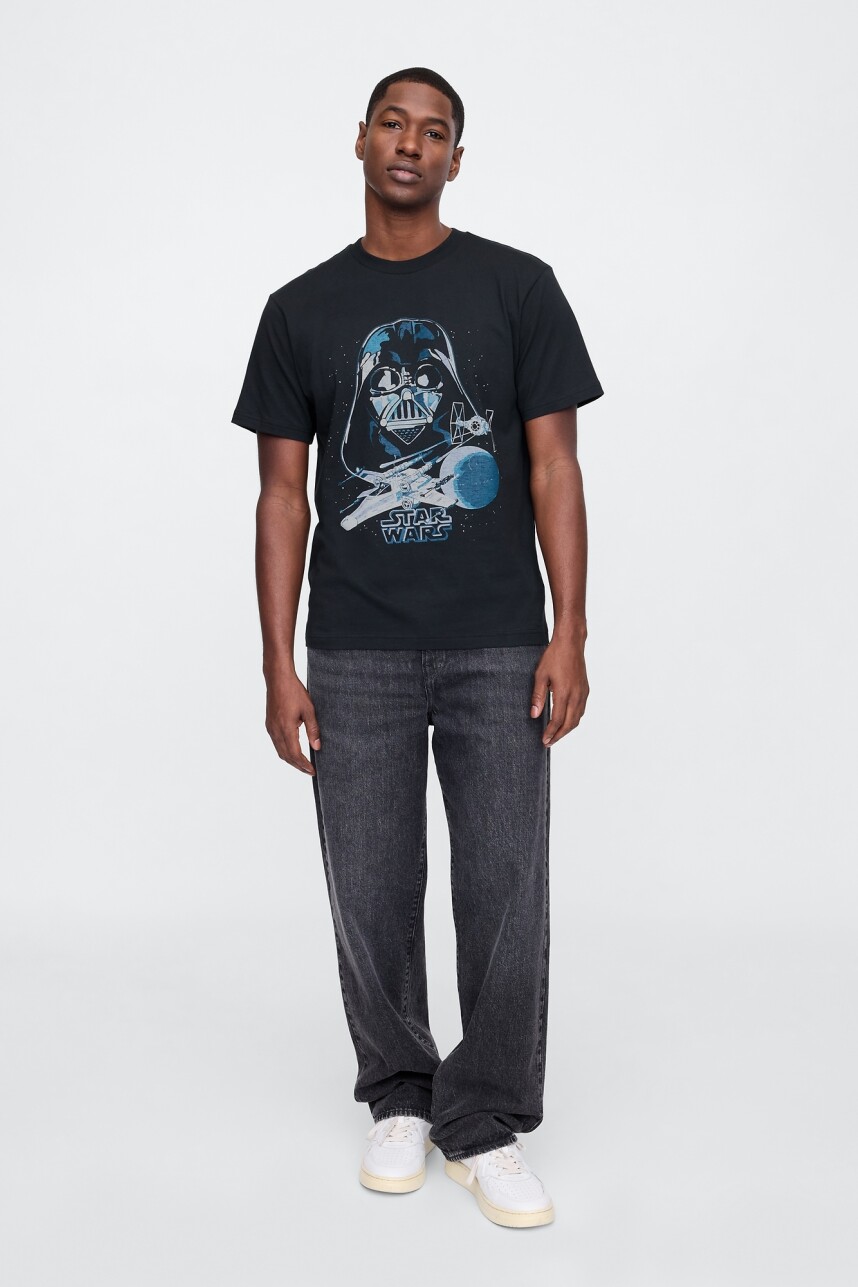 Remera Star Wars Hombre Moonless Night