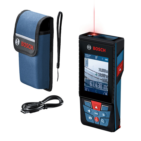 Medidor Láser Bosch GLM 150-27 C alcance 150 m con Bluetooth 2 años / Bosch Unica