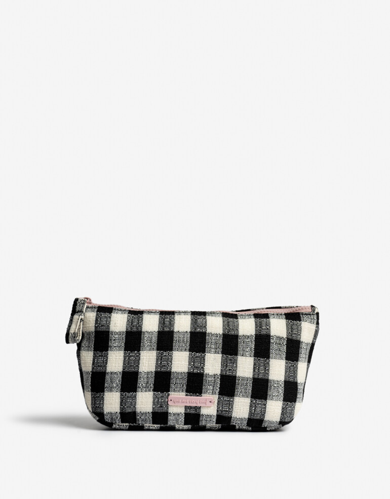 Porta Cosméticos Portacosméticos De Material Reciclado - Estampado Geometrico