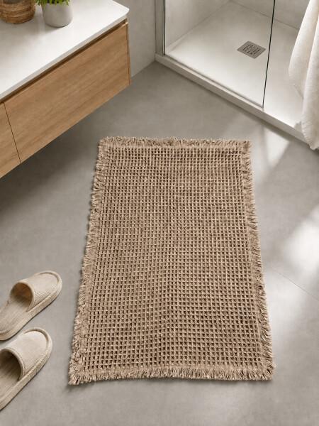 ALFOMBRA GOFRE BEIGE