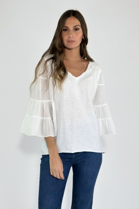 BLUSA CONDOTTI Blanco