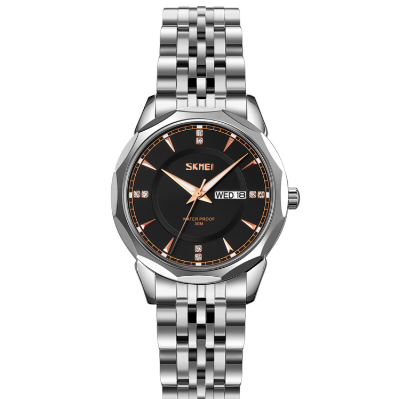 Reloj Skmei 9264SIBK para mujer en acero Plateado