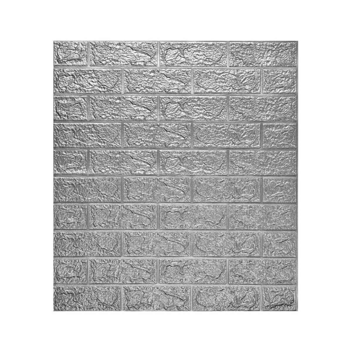 Revestimiento autoadhesivo 3mm ladrillo gris