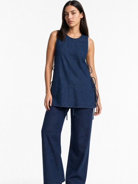 MUSCULOSA SARVI AZUL OSCURO