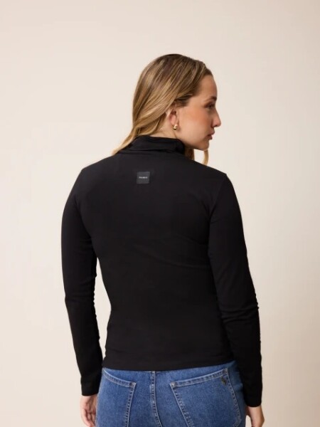 POLERA POLANCO MUTORA NEGRO