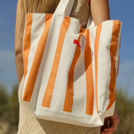 Bolso Tote Bag de tela con neceser Club Petates Amarillo