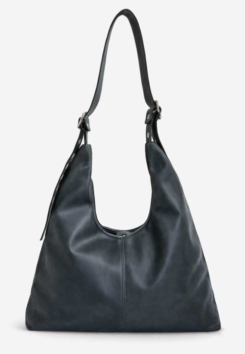 Bolso Estancia Rock Negro Charol